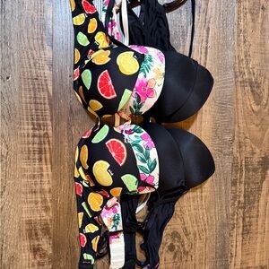 Assortment Of Victoria Secret Pink Wear Everywhere Super Push Up Bras Never Used